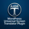 Aior Universal Wordpress Screen Translator Plugin